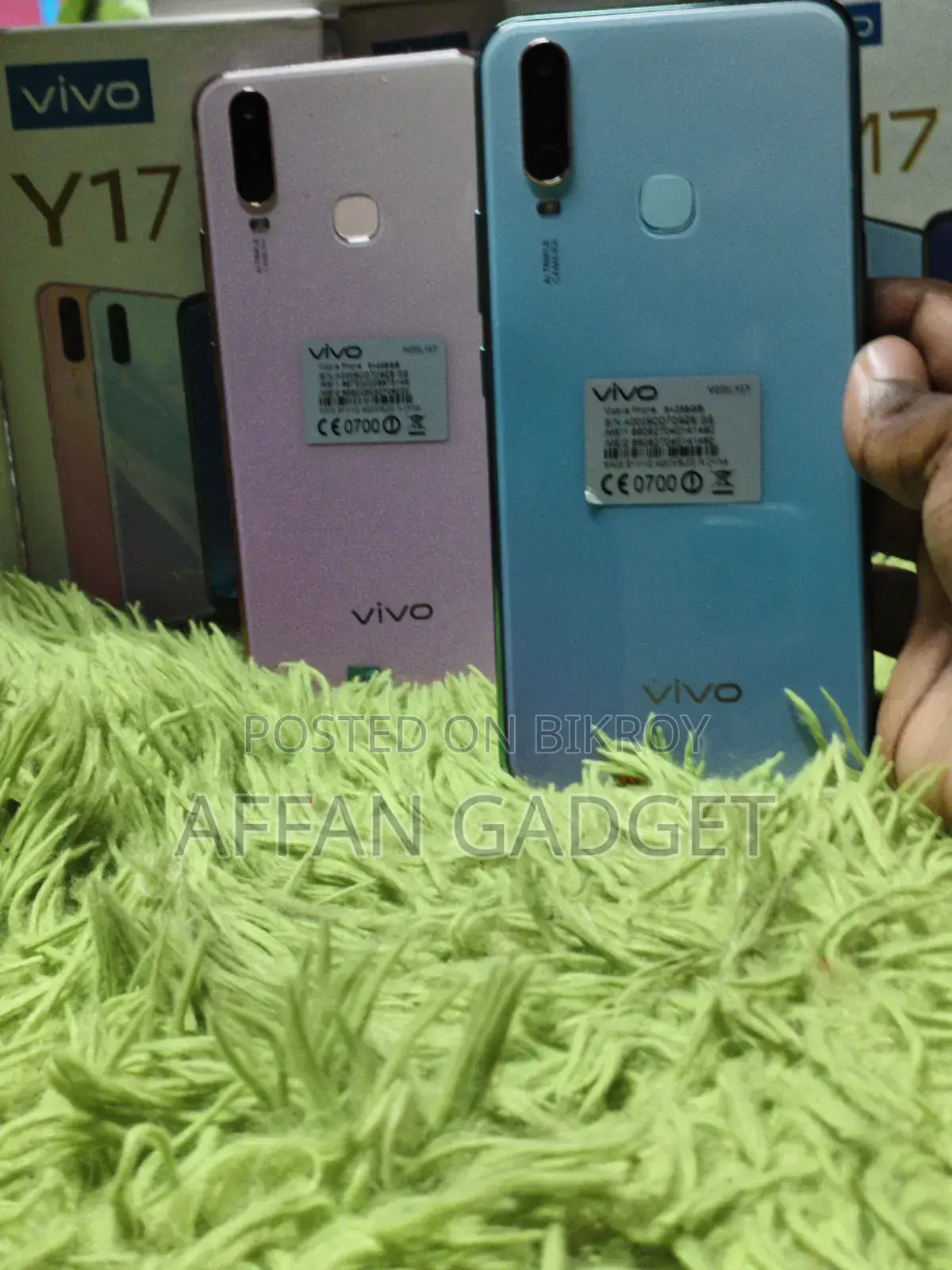 Vivo Y17 256 GB Pink