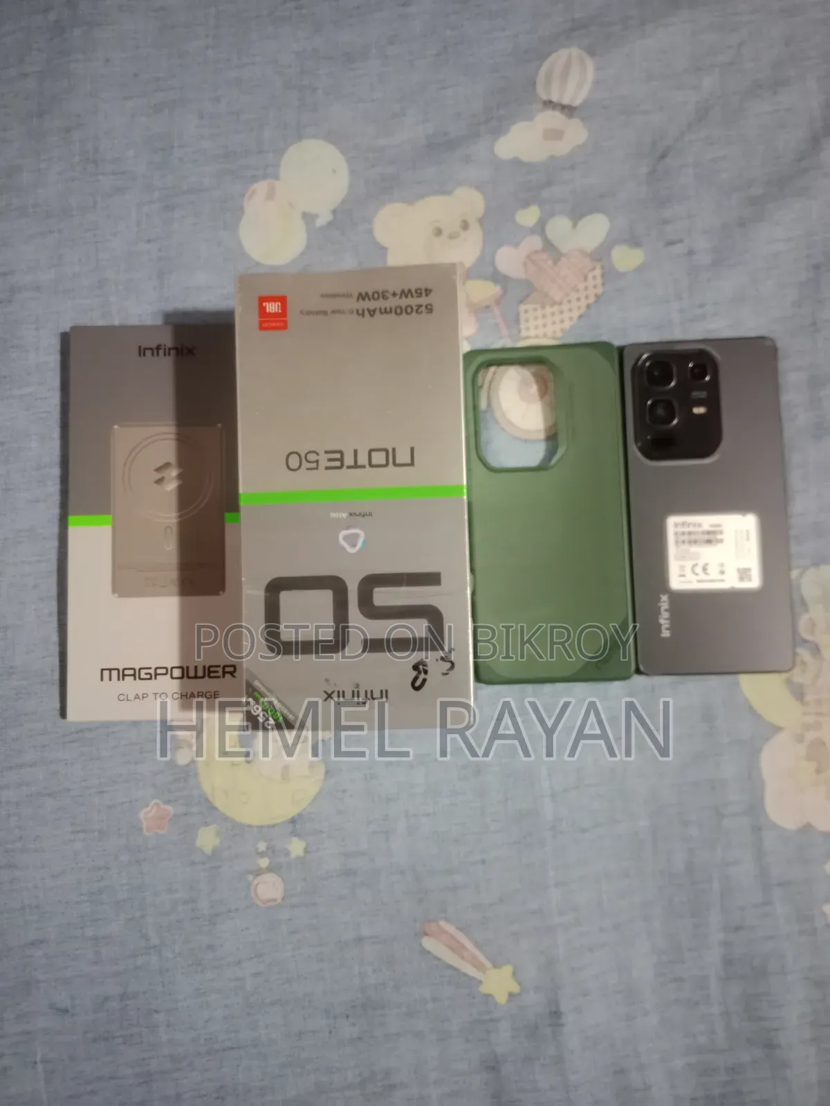 ইনফিনিক্স নোট ৫০ ৪জি ২৫৬ জিবি ব্ল্যাক