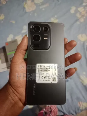 ইনফিনিক্স নোট ৫০ ৪জি ২৫৬ জিবি ব্ল্যাক