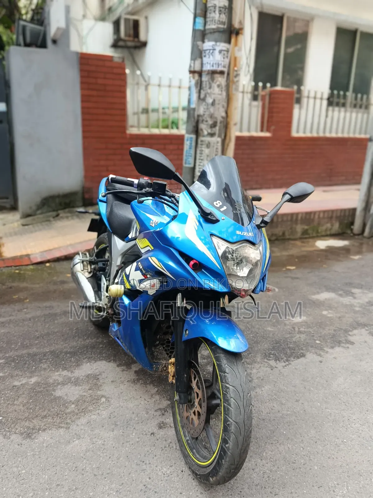 সুজুকি জিক্সার এসএফ ২০১৮ নীল