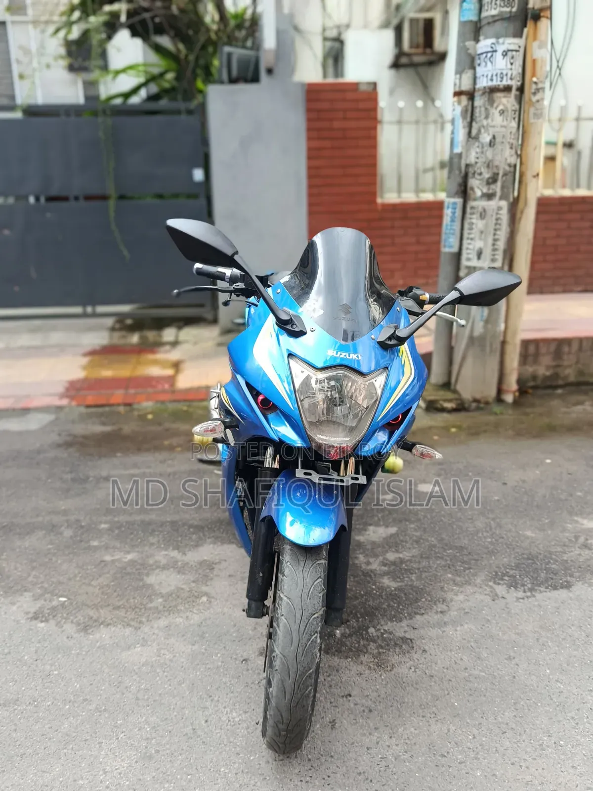সুজুকি জিক্সার এসএফ ২০১৮ নীল