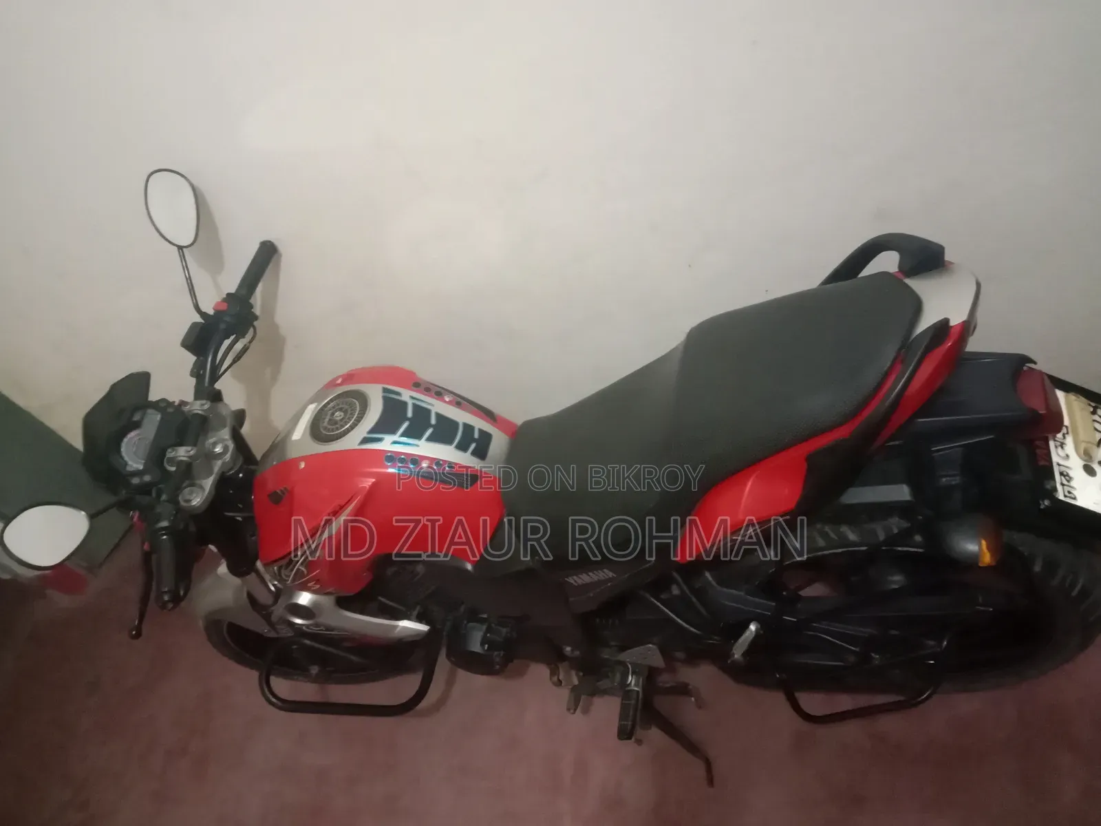 Yamaha FZ 2015 Red