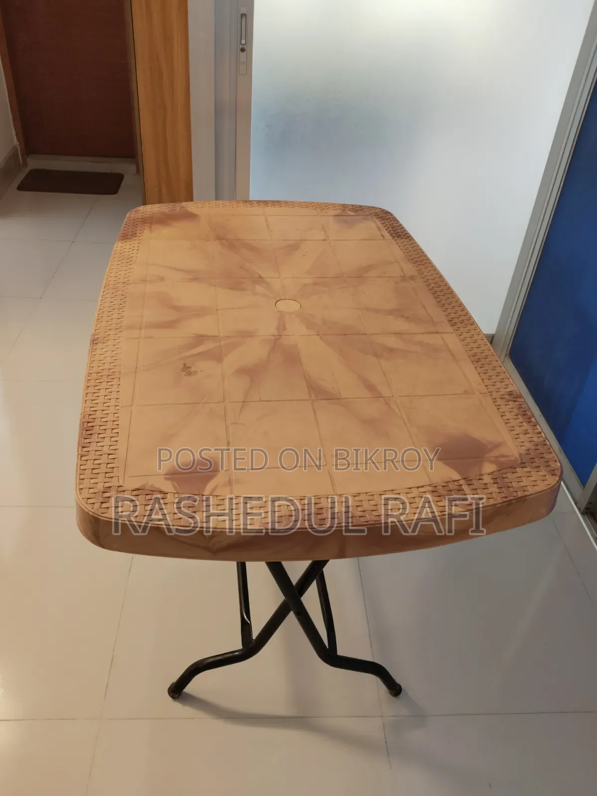৬ সিটের প্লাস্টিক ফল্ডিং টেবিল