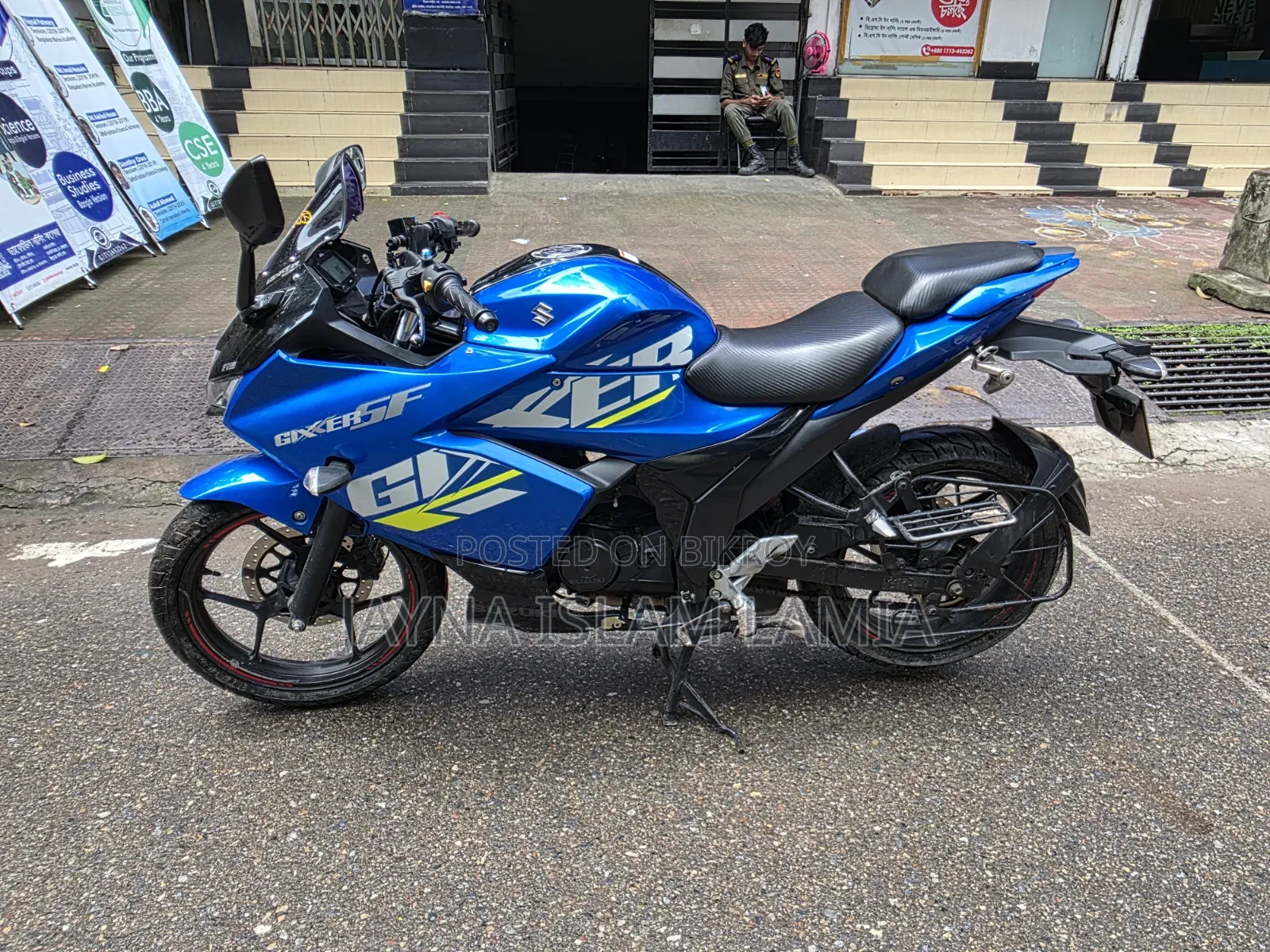 Suzuki Gixxer SF 2022 Blue