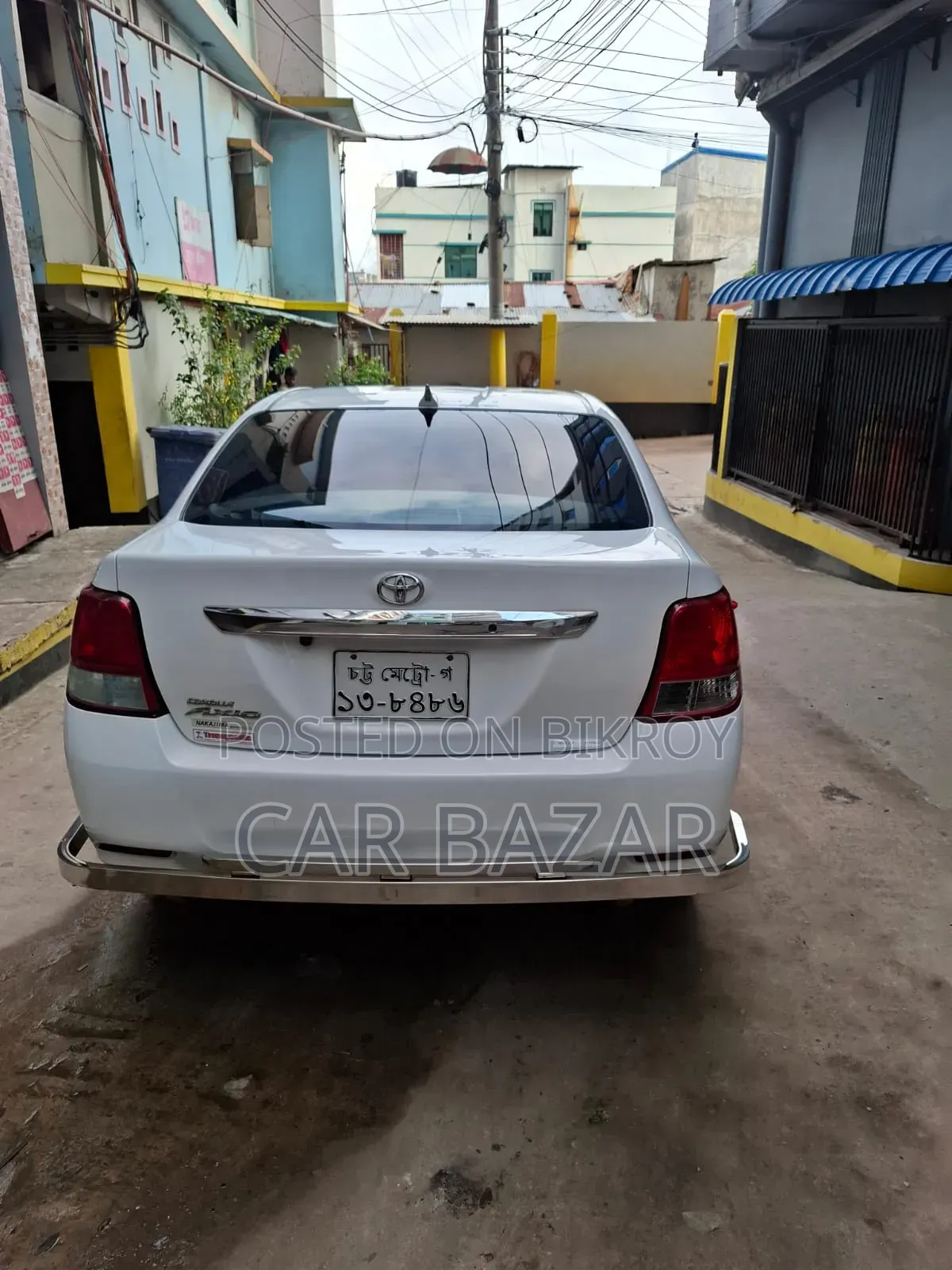 Toyota Axio 1.5 G Two-Wheel Drive 2014 White