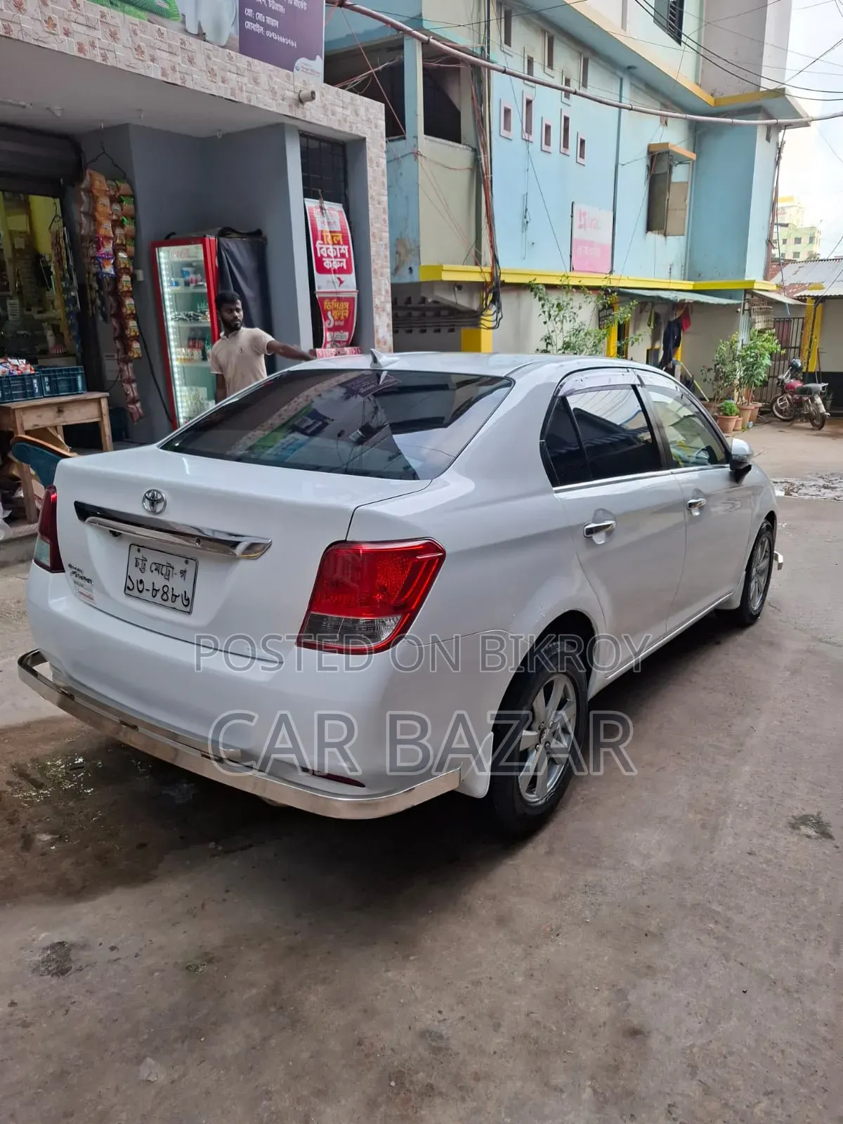 Toyota Axio 1.5 G Two-Wheel Drive 2014 White