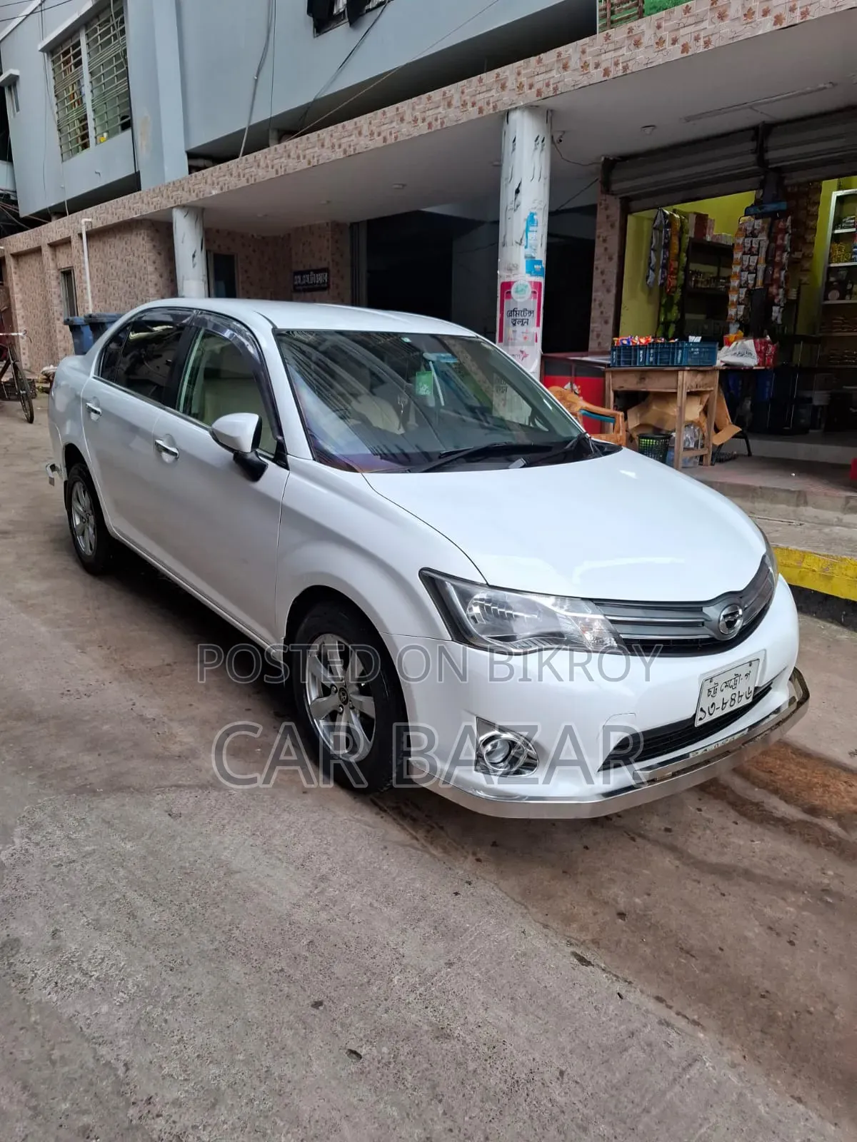Toyota Axio 1.5 G Two-Wheel Drive 2014 White