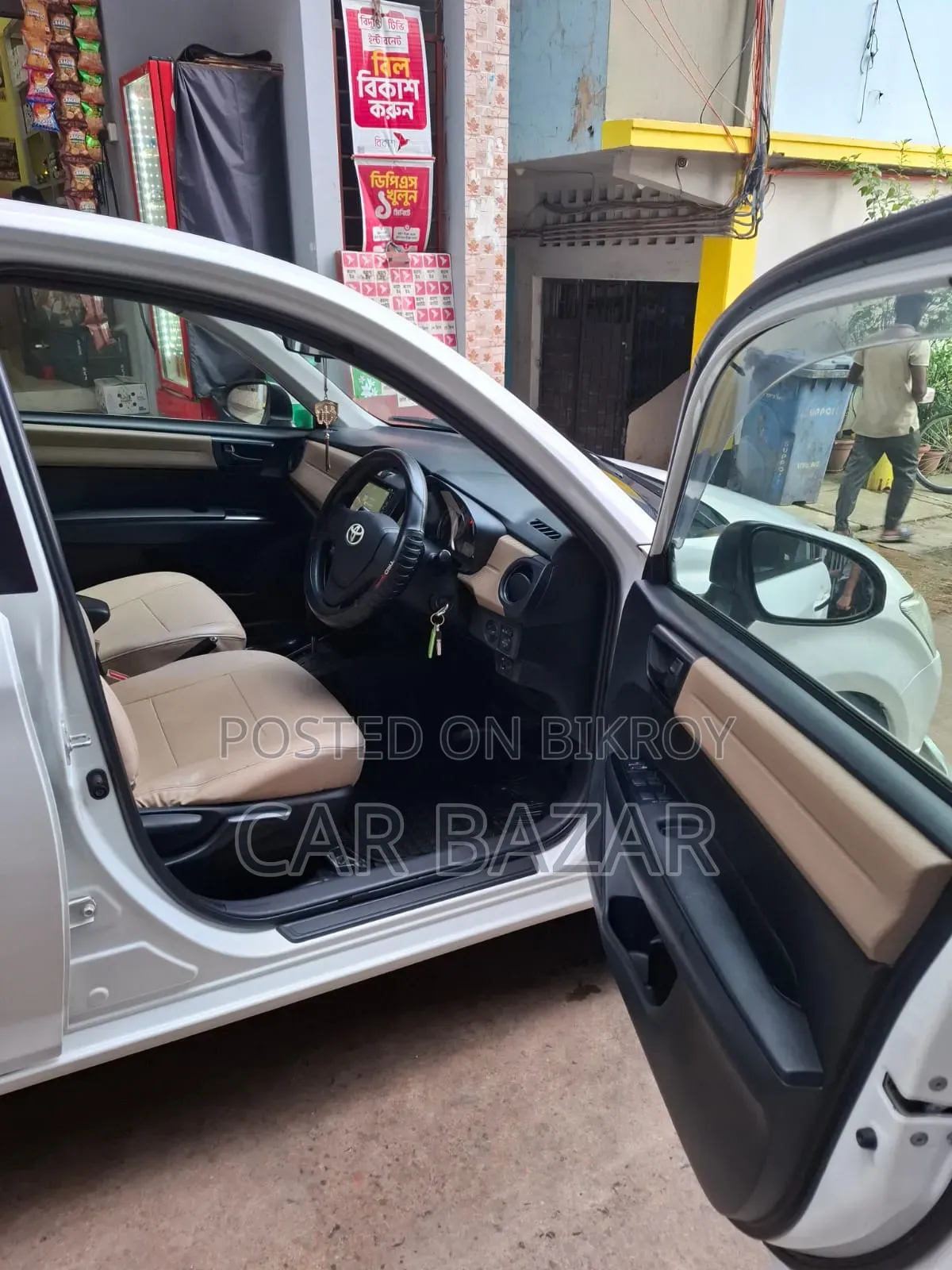 Toyota Axio 1.5 G Two-Wheel Drive 2014 White
