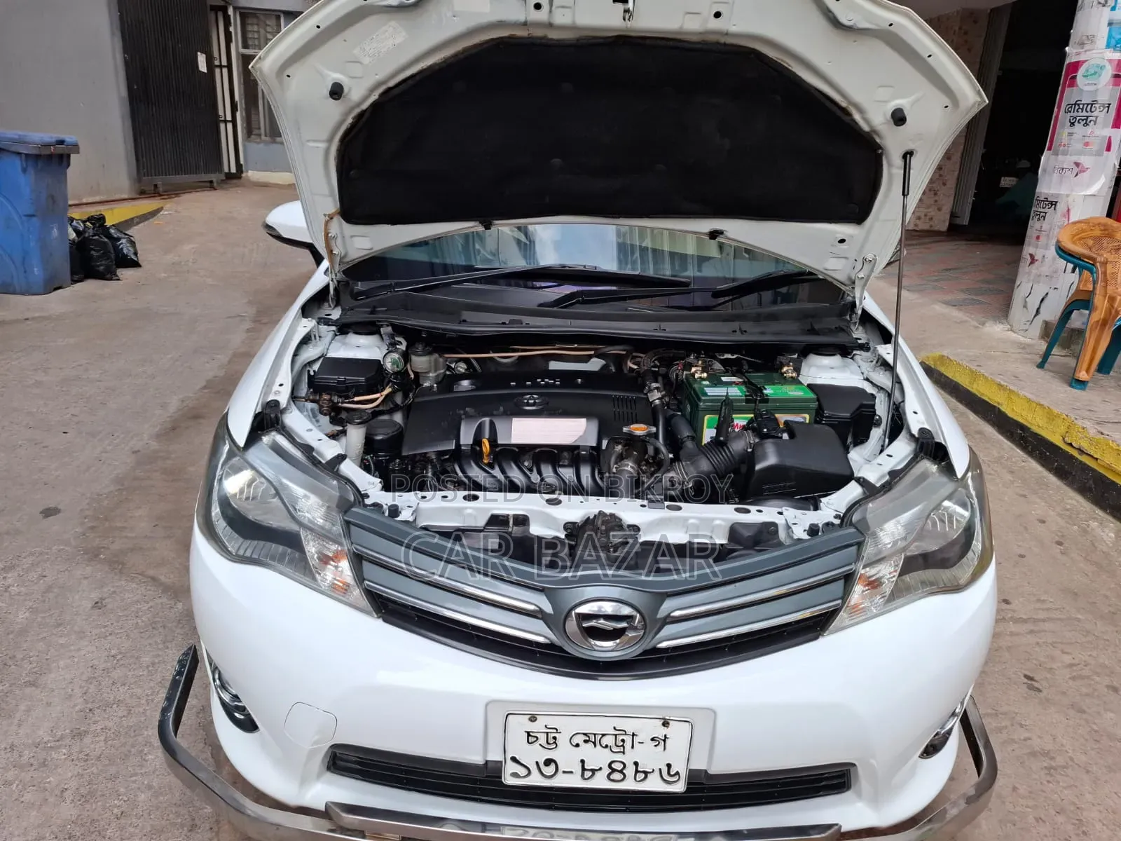 Toyota Axio 1.5 G Two-Wheel Drive 2014 White