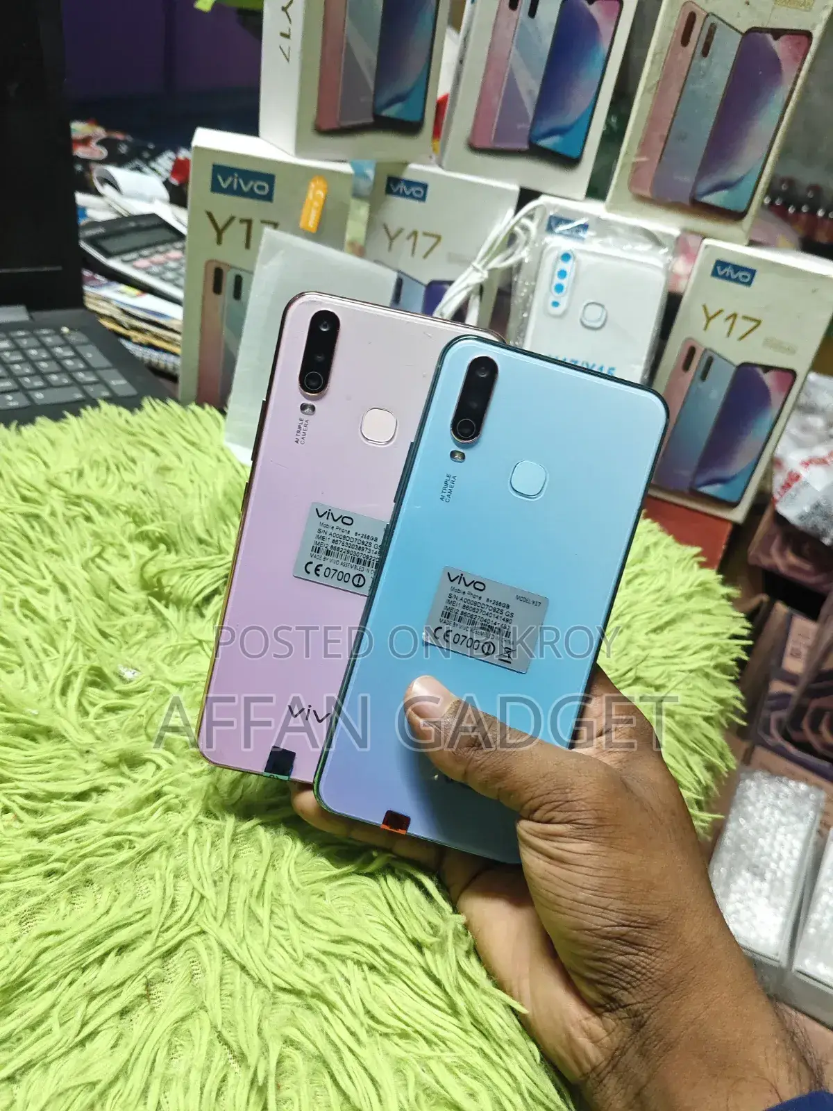 Vivo Y17 256 GB Pink