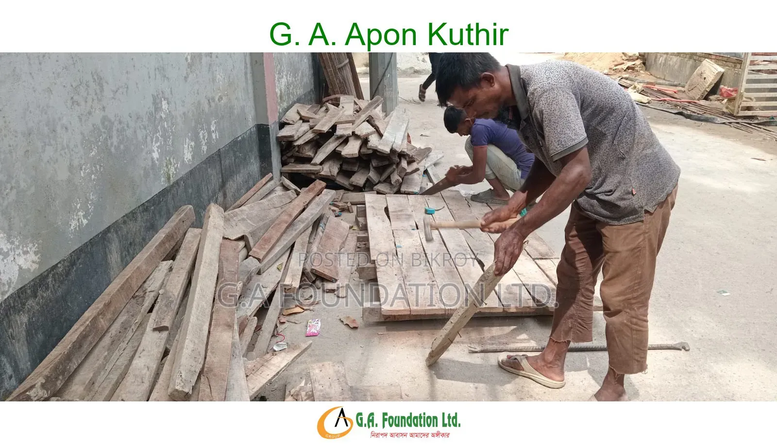 3 Bedroom Apartment in G. A. Apon Kuthir, Mirpur for sale