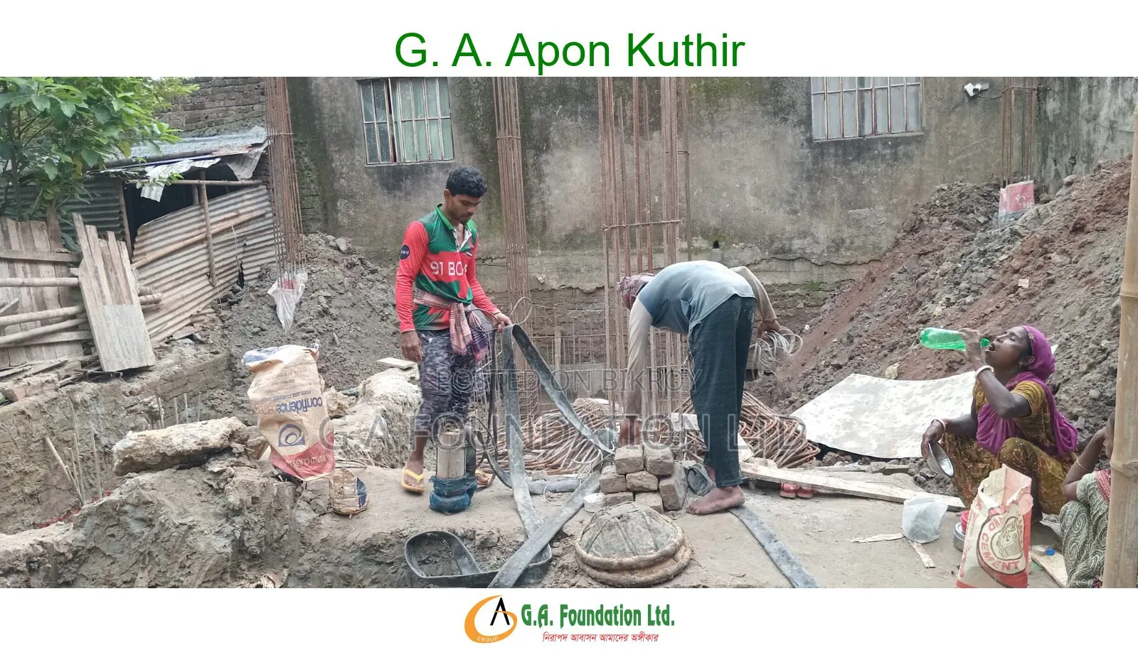 3 Bedroom Apartment in G. A. Apon Kuthir, Mirpur for sale