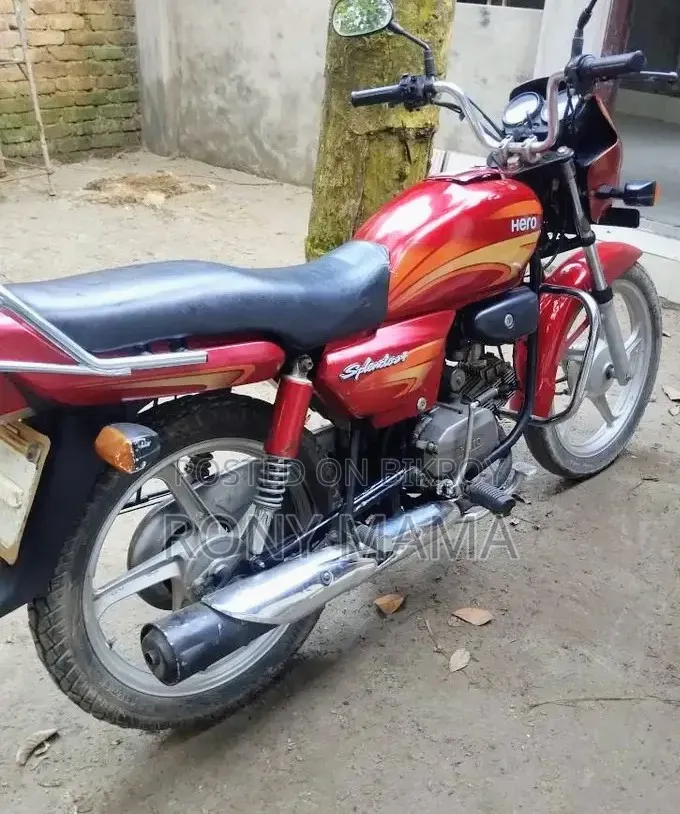 হিরো স্প্লেন্ডার প্লাস ২০২২ রেড