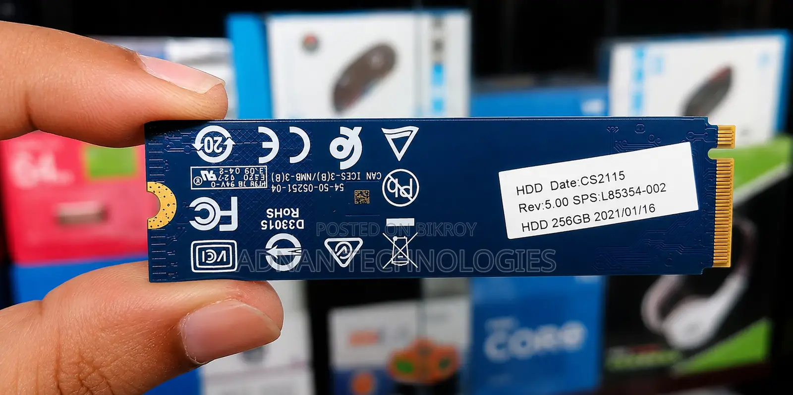 Western Digital PC SN530 256GB M.2 NVMe PCIe Gen3 X4 SSD | Ultra-Fast