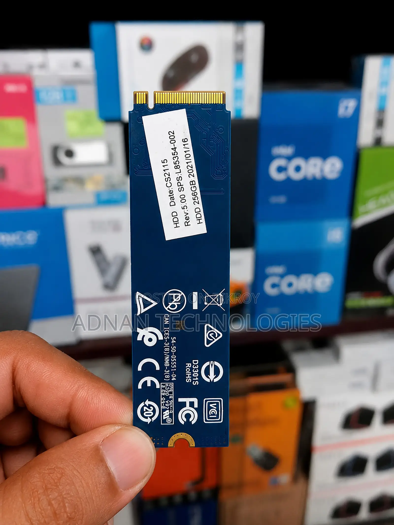 Western Digital PC SN530 256GB M.2 NVMe PCIe Gen3 X4 SSD | Ultra-Fast