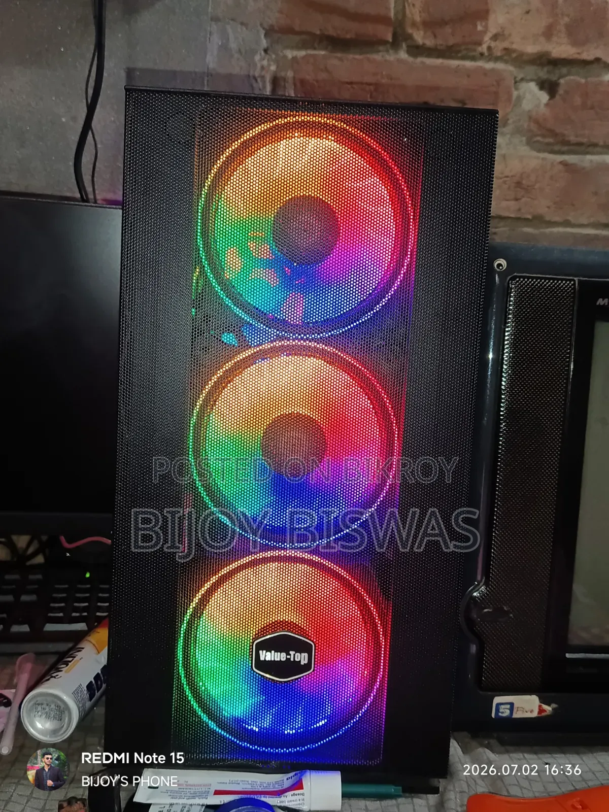 Desktop Computer Msi 8gb Amd Ryzen 5 SSD 256gb