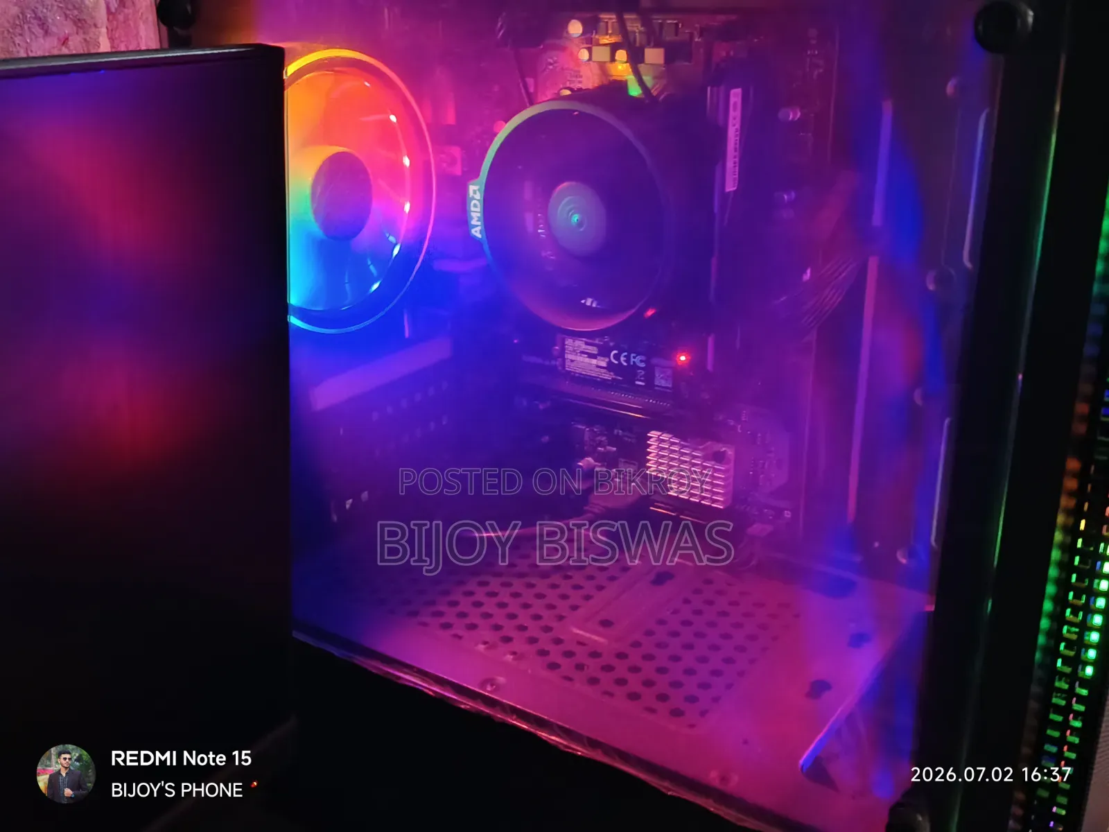 Desktop Computer Msi 8gb Amd Ryzen 5 SSD 256gb