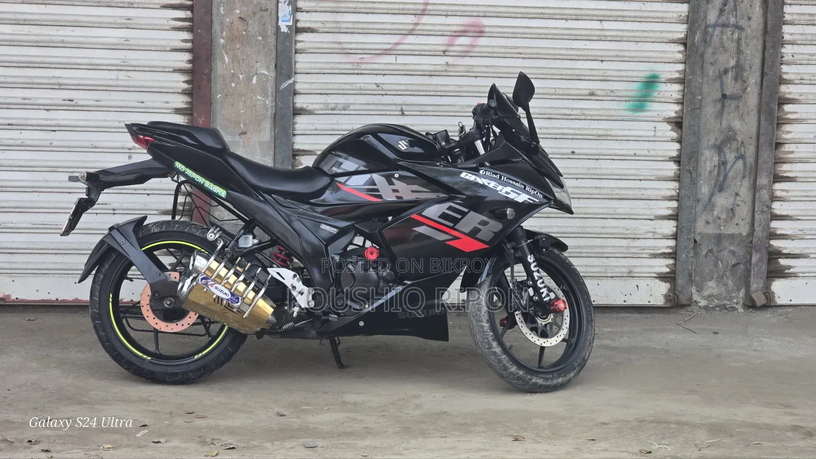 সুজুকি গিক্সার এসএফ ২০২৩ ব্ল্যাক
