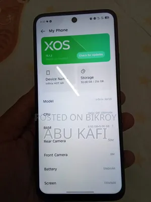Infinix Hot 60i 256 GB Black