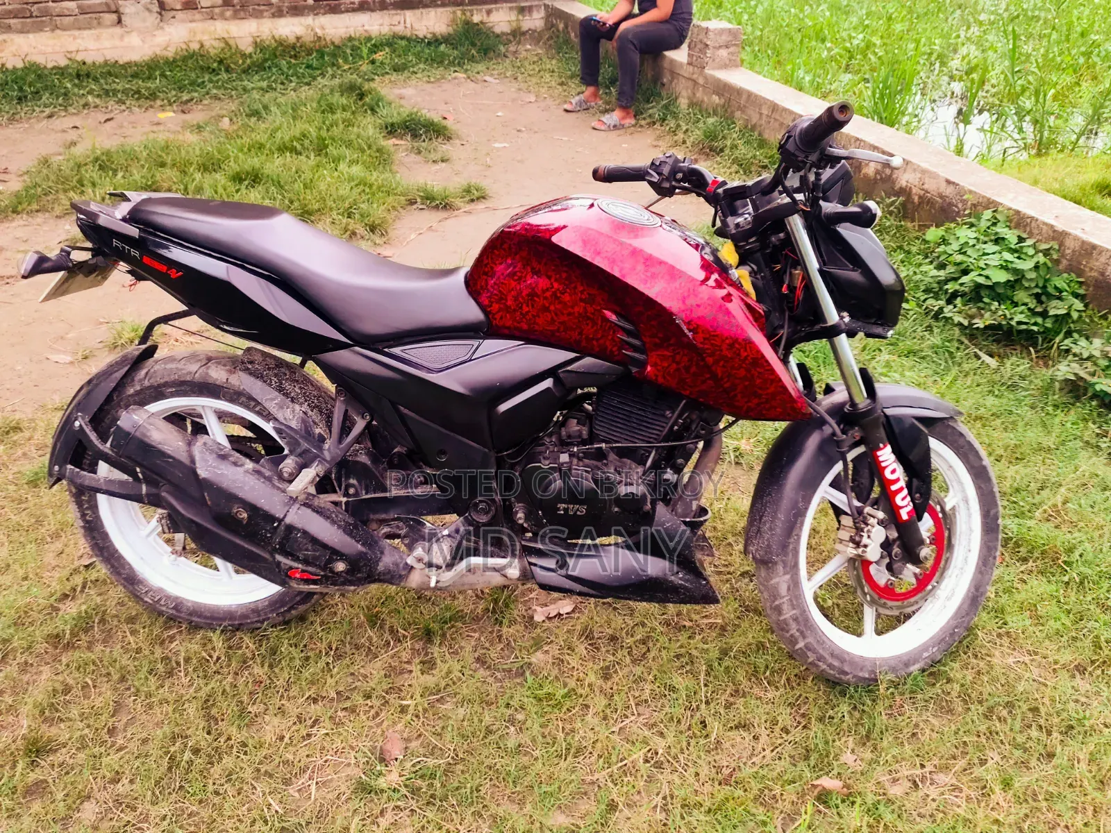 TVS Apache RTR 160 4V 2021 Blue