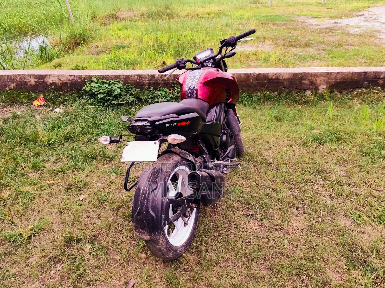 TVS Apache RTR 160 4V 2021 Blue