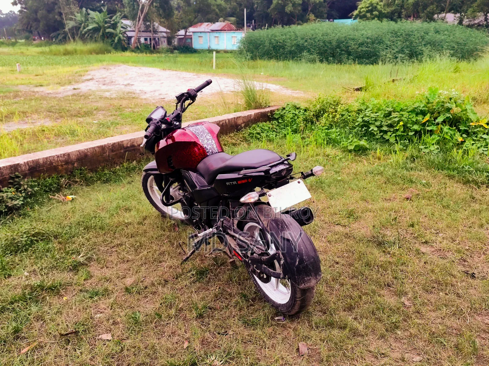 TVS Apache RTR 160 4V 2021 Blue