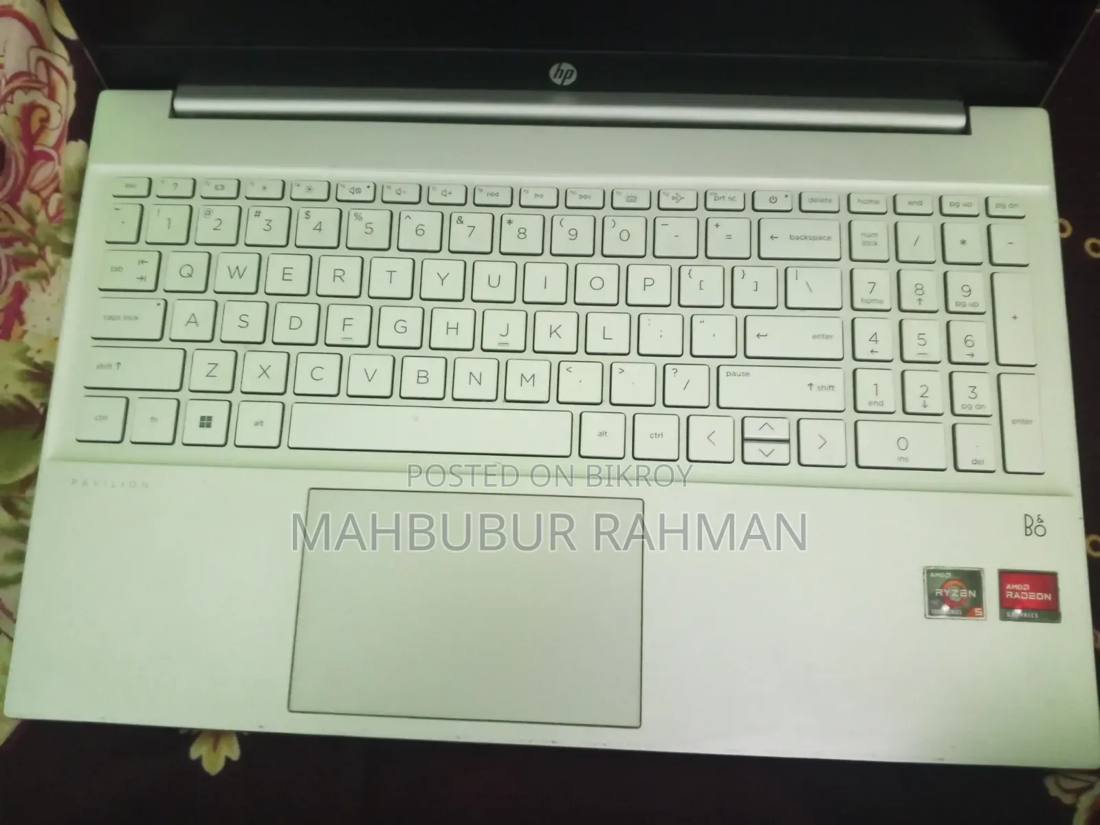 Laptop HP Pavilion 15 8GB AMD Ryzen 5 SSD 512GB