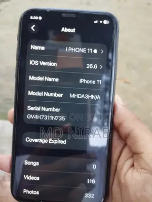 অ্যাপল আইফোন ১১ ৬৪ জিবি ব্ল্যাক