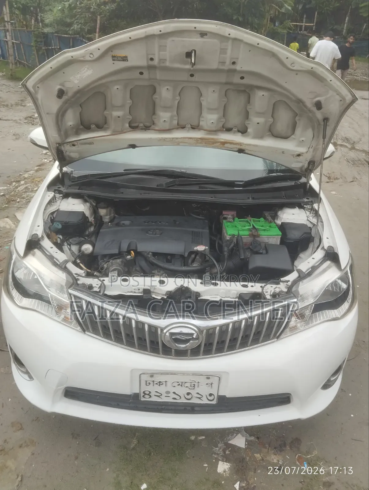 Toyota Axio 2013 White