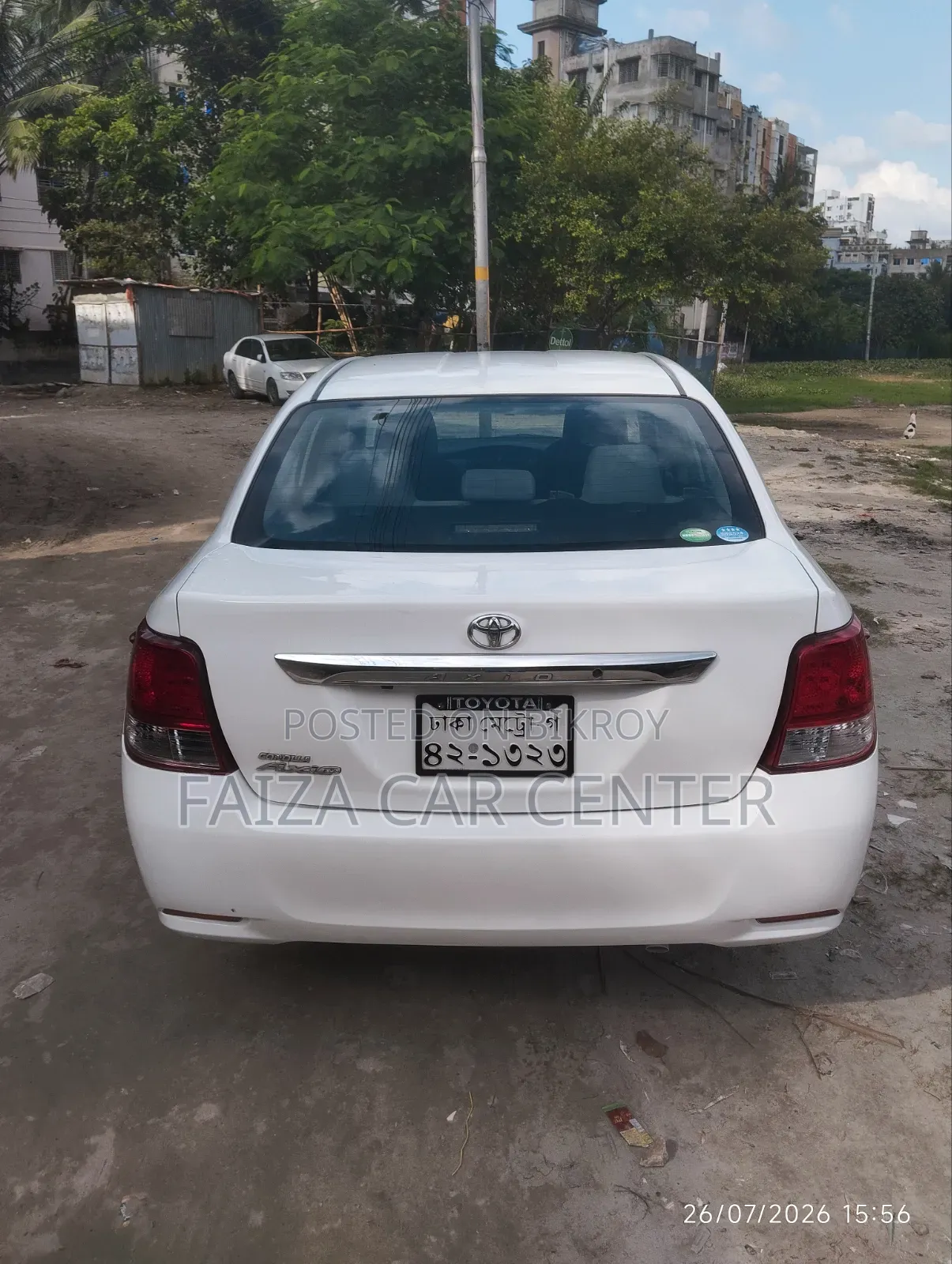 Toyota Axio 2013 White