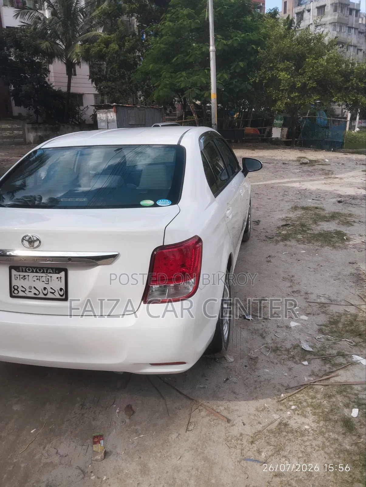 Toyota Axio 2013 White