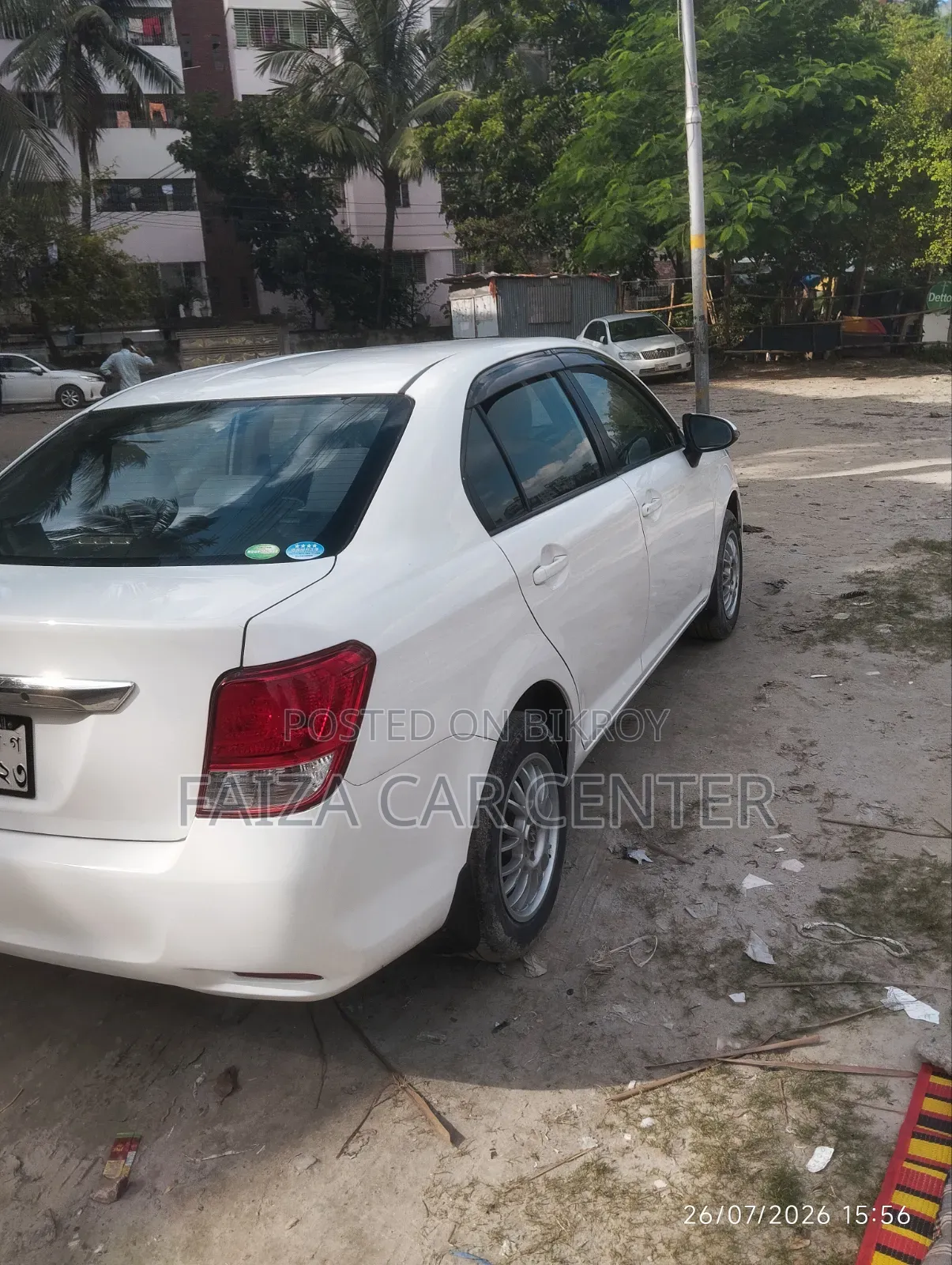 Toyota Axio 2013 White