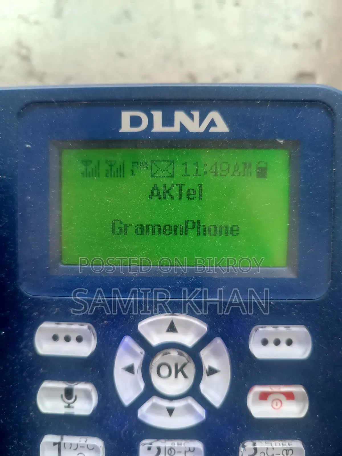Mobile Phone Blue