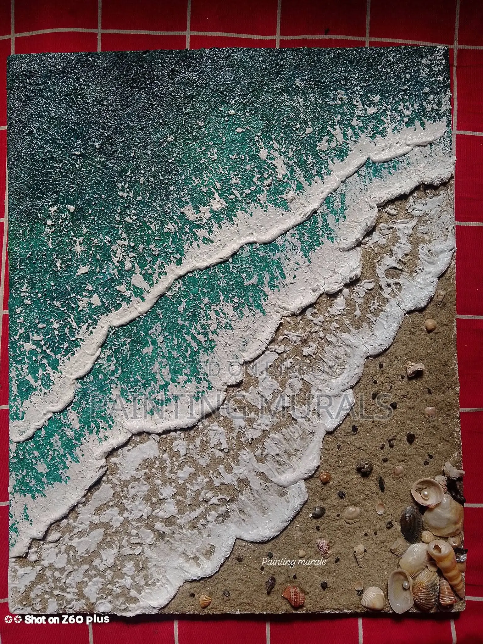 16 by 20 Inches Texture Art