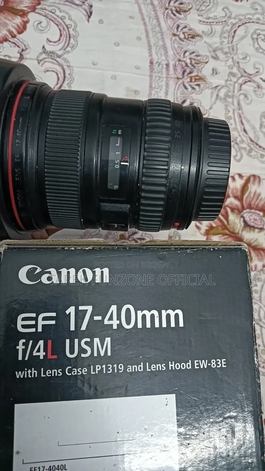 Canon 17/40mm f/4L USM Lens
