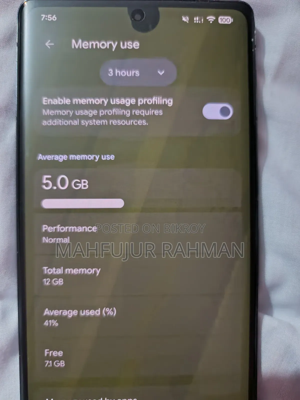 Google Pixel 7 Pro 256 GB Gray
