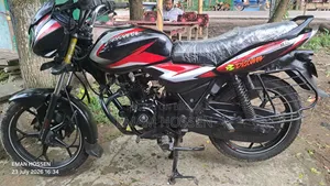 নতুন বাজাজ ডিসকভার ১১০ ২০২৪ রেড