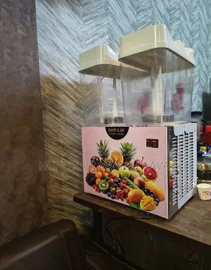 Commercial Double Bowl Juice Dispenser / Cold Beverage Dispenser