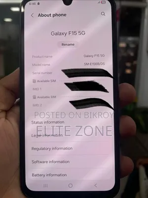 Samsung Galaxy F15 128 GB Gray