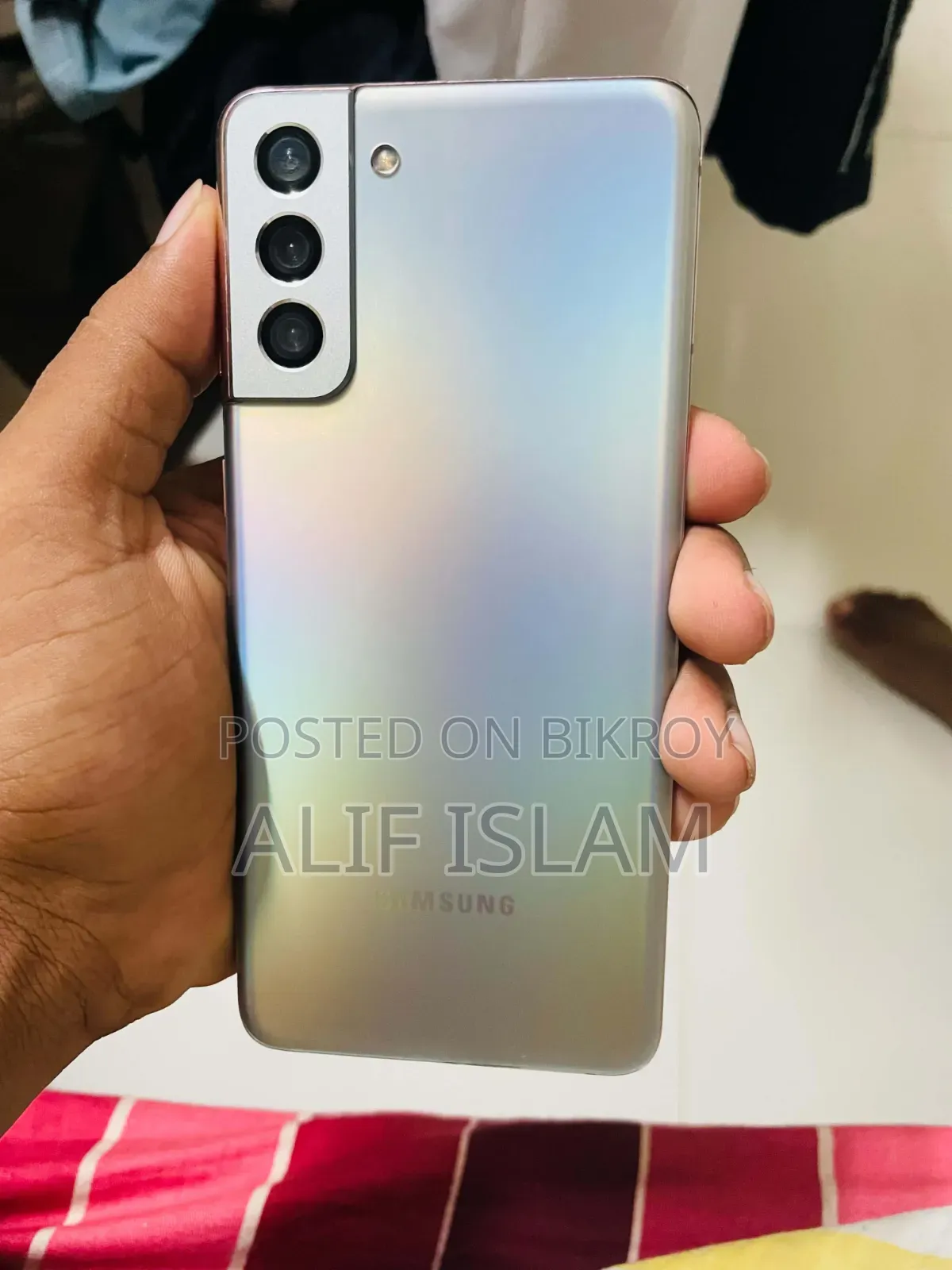 স্যামসাং গ্যালাক্সি এস২১+ ৫জি ১২৮ জিবি সিলভার