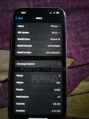 Apple iPhone 15 128 GB Blue