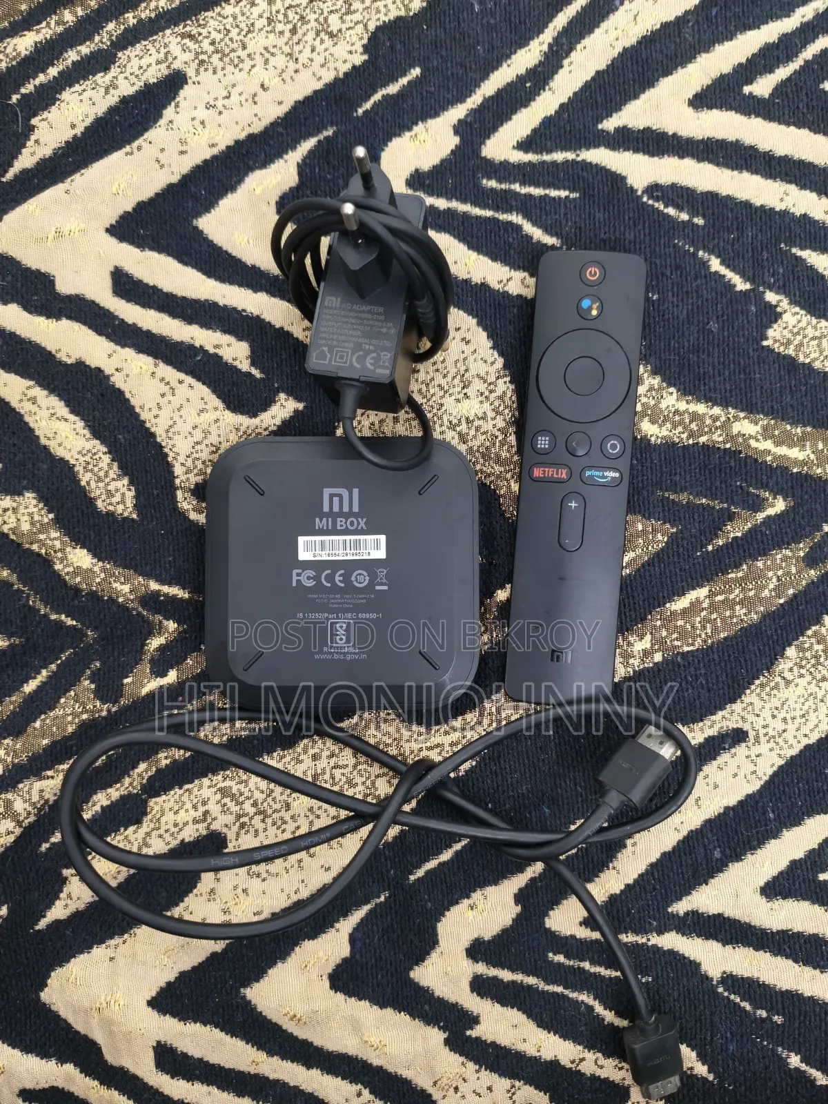 Xiomi MI TV Box