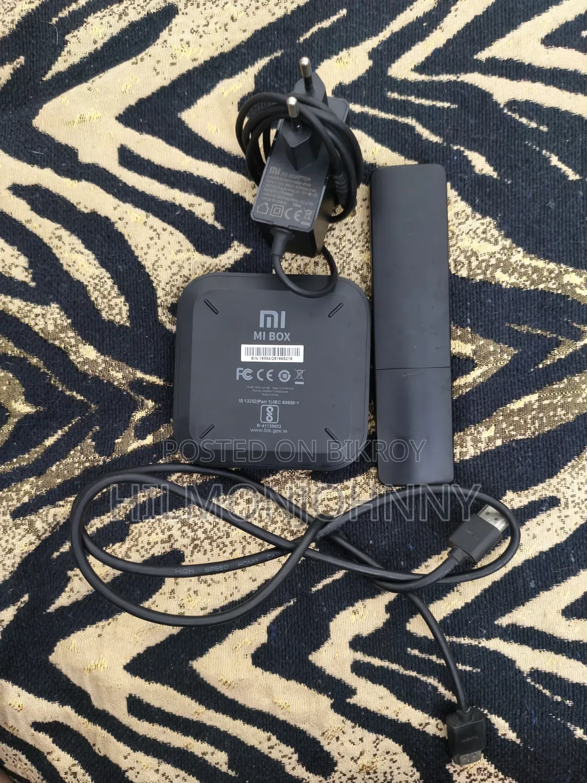 Xiomi MI TV Box