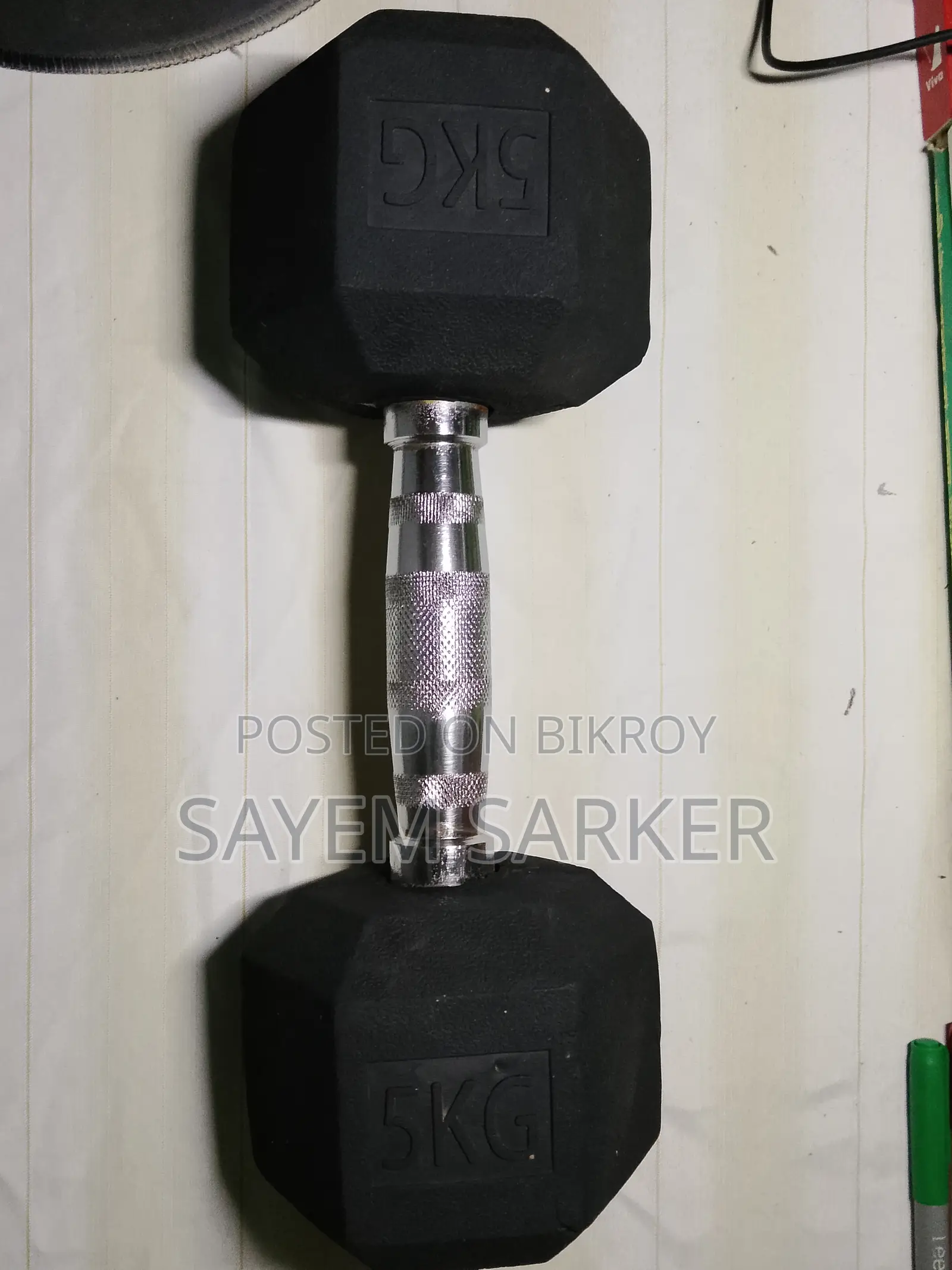 5 KG Hex Dumbbell
