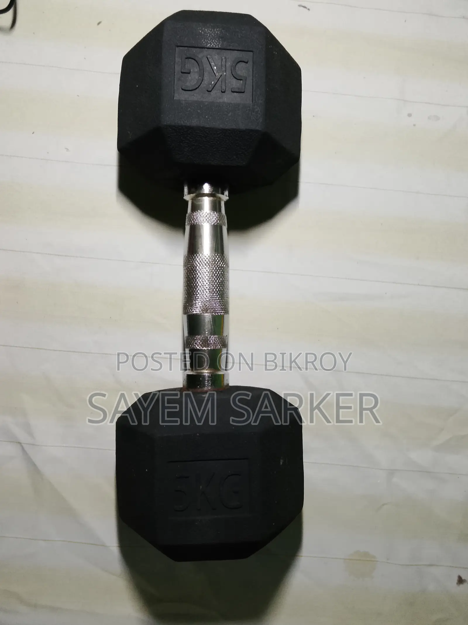 5 KG Hex Dumbbell