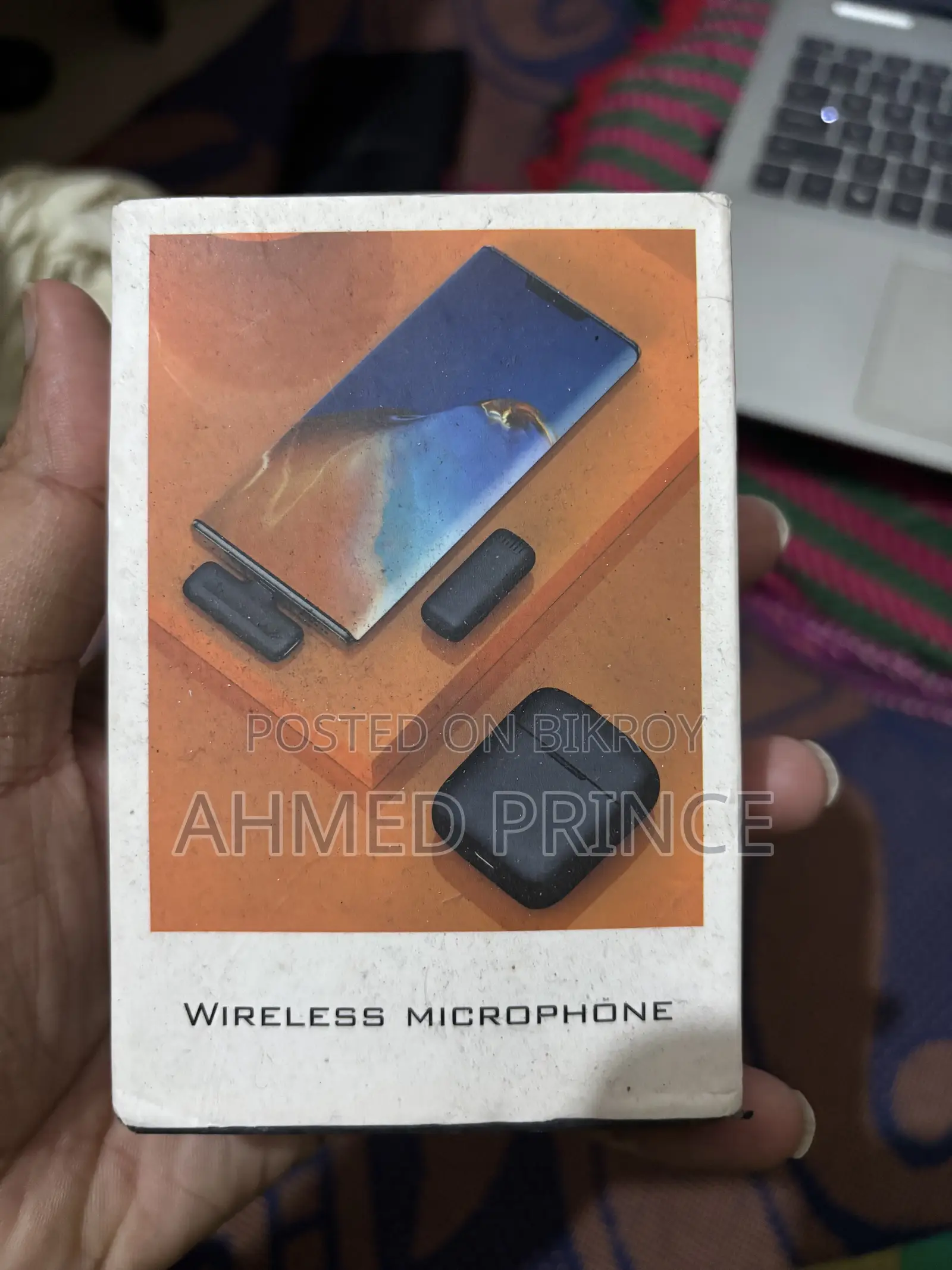 ওয়ারলেস মাইক্রোফোন ডুয়েল