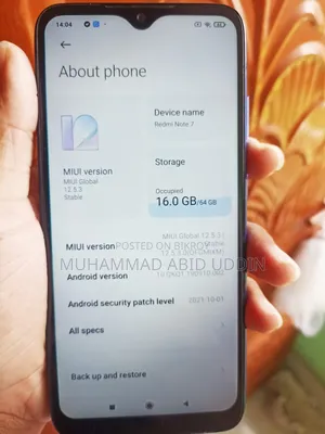 Xiaomi Redmi Note 7 64 GB Blue