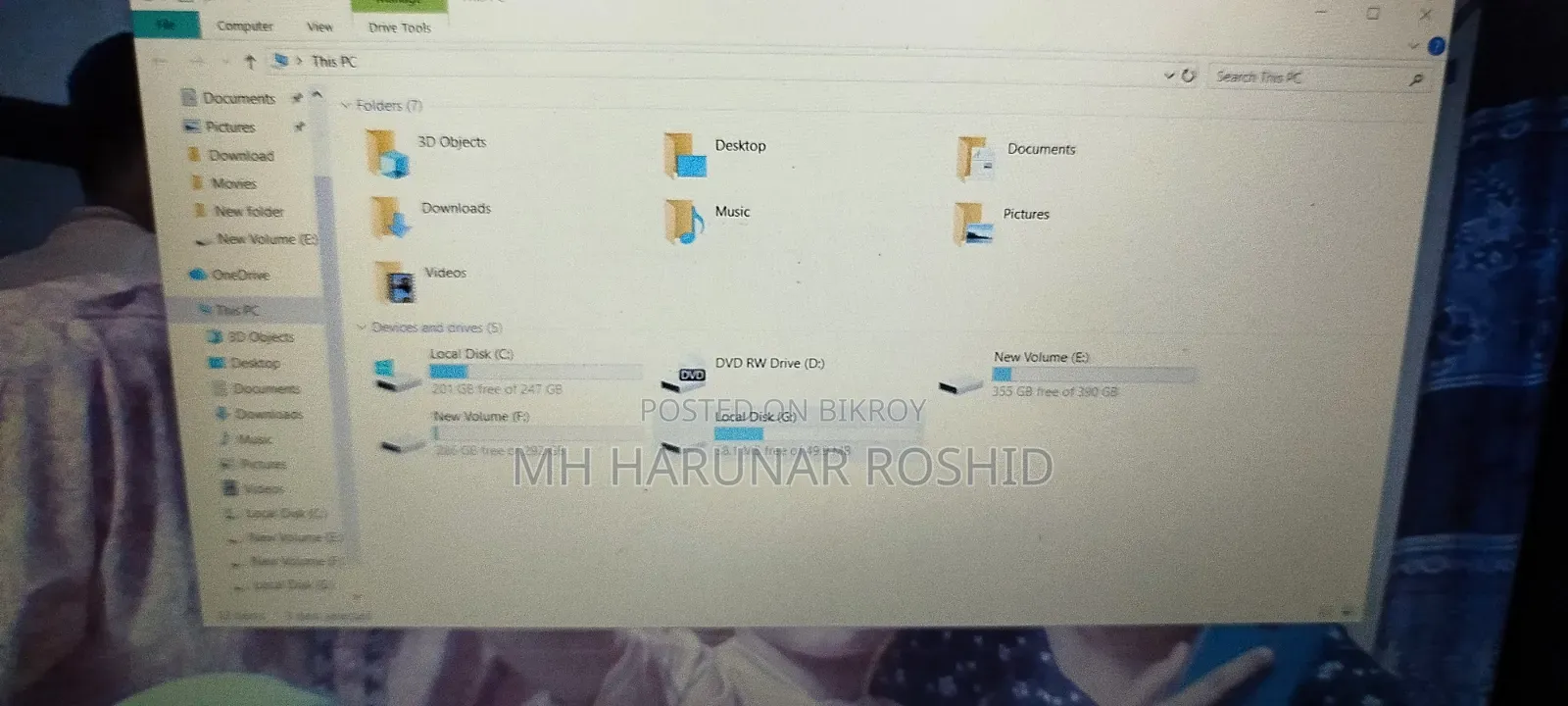 ল্যাপটপ এইচপি ৪জিবি ইন্টেল কোর আই৫ এইচডিডি ১টি