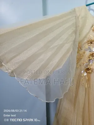 Golden Floor Length Gown