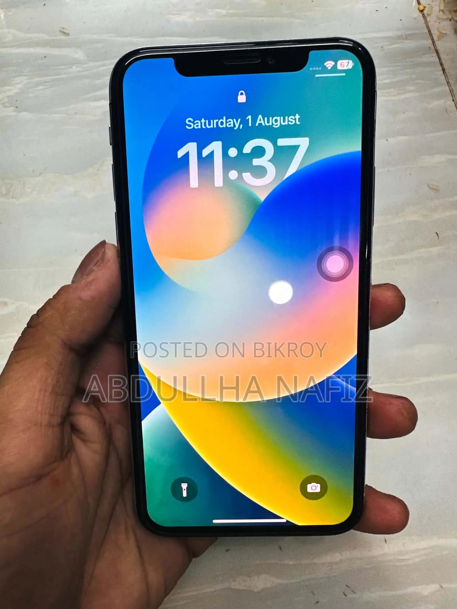 অ্যাপল আইফোন এক্স ৬৪ জিবি হোয়াইট